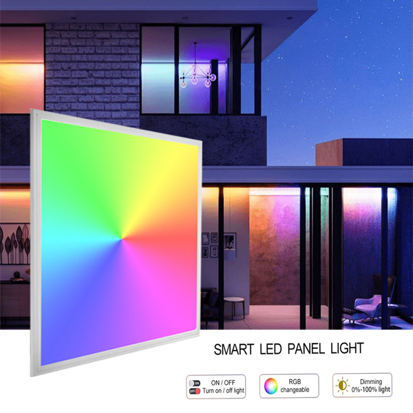 Smart LED Panel Light RGB+CCT